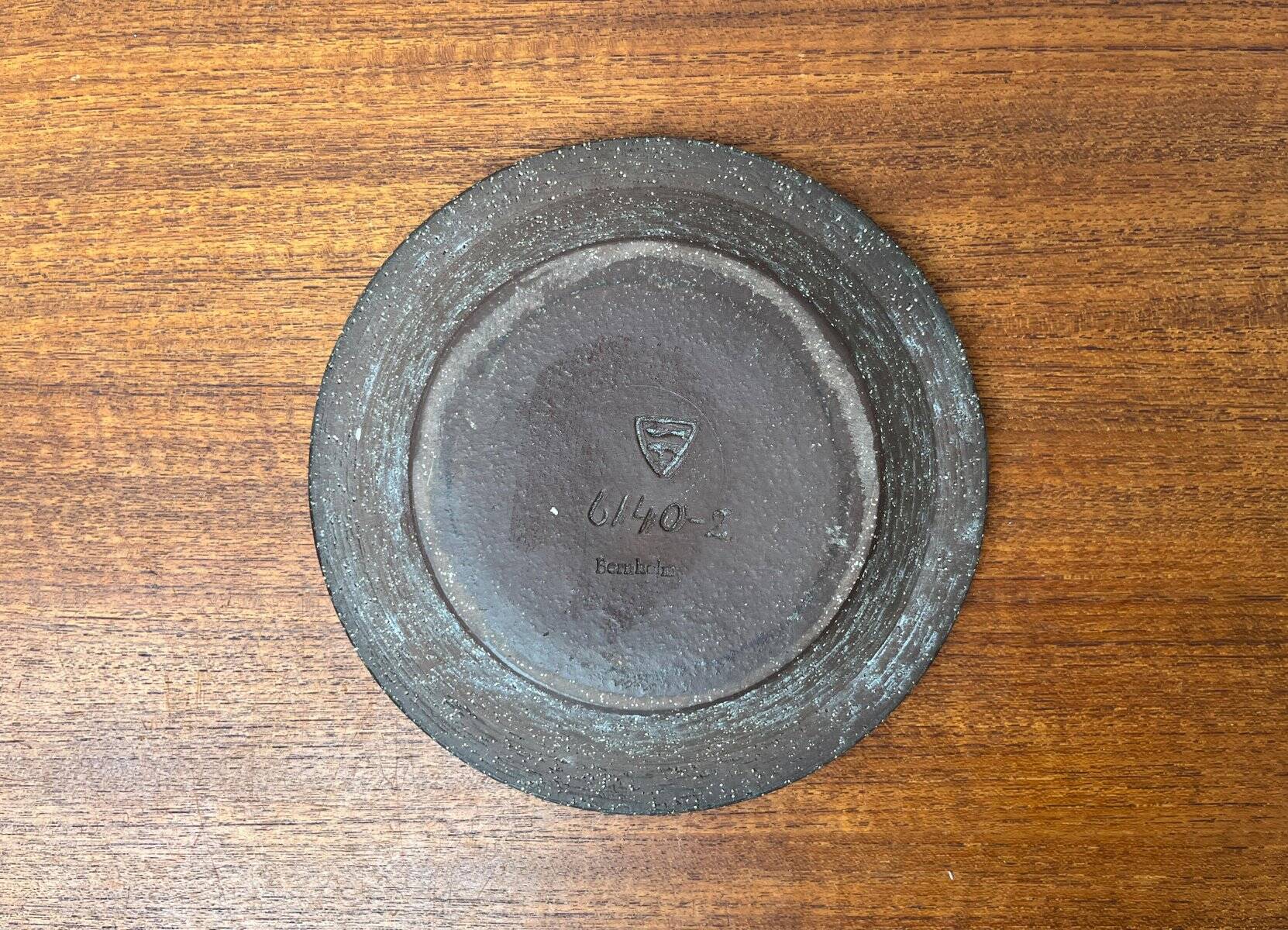 Mid-Century Danish Studio Pottery Bowl from Michael Andersen, Bornholm, 1960s