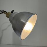 Pair of antique "beunza" workshop wall lights