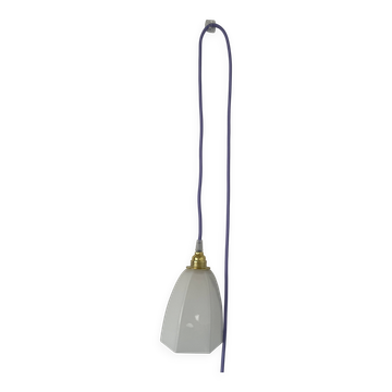 Vintage opaline lamp