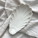Ravier, shell ramekin in old porcelain