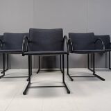 Vintage cirkel chairs by Metaform, 1980s, set of 6