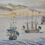 1739 Buck map Dover UK