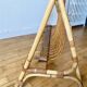 Rattan basket bed from the 60s