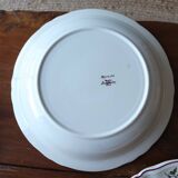 2 large Agreste flowered dishes