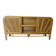 Buffet bas 2 portes -rotin tressé-bambou -cannage