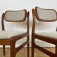 Set of 4 rosewood chairs Johannes Andersen
