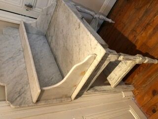 Marble tray bathroom furniture