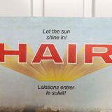 40x60 "Hair" 1979 poster