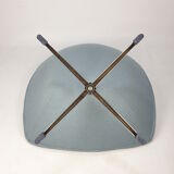 Oyster chair with cross base by Pierre Paulin for Artifort, 1965