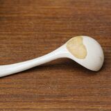 Slush mustard pot, lemon shape