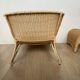 Paire de chaises longues en rotin IKEA PS Sävö
