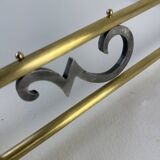 Ancienne lampe potence & opaline xl vintage