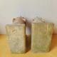 Elephant bookends in natural stone