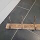 Old school coat rack with 13 hooks, 195 cm L