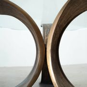 Table basse en bronze de Luciano Frigerio