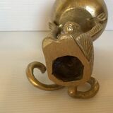 Golden monkey empty aluminum pocket