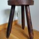 Tripod pencil leg stool