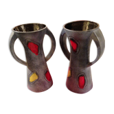 Pair of vintage vases 1960