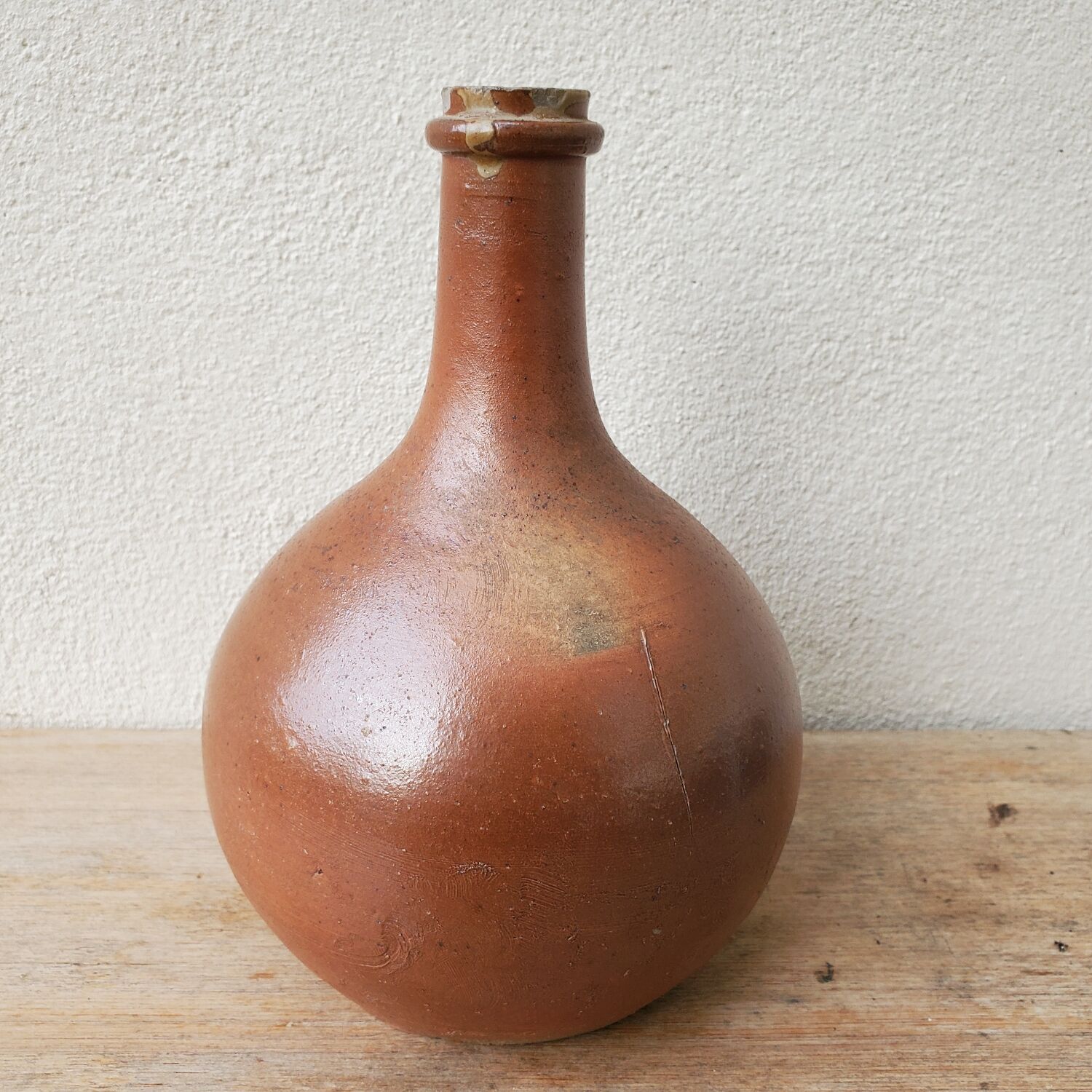 Bottled stoneware bottle