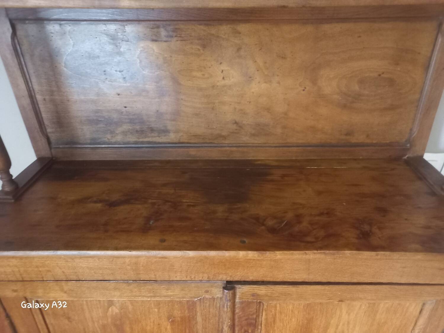 Rustic two-body sideboard