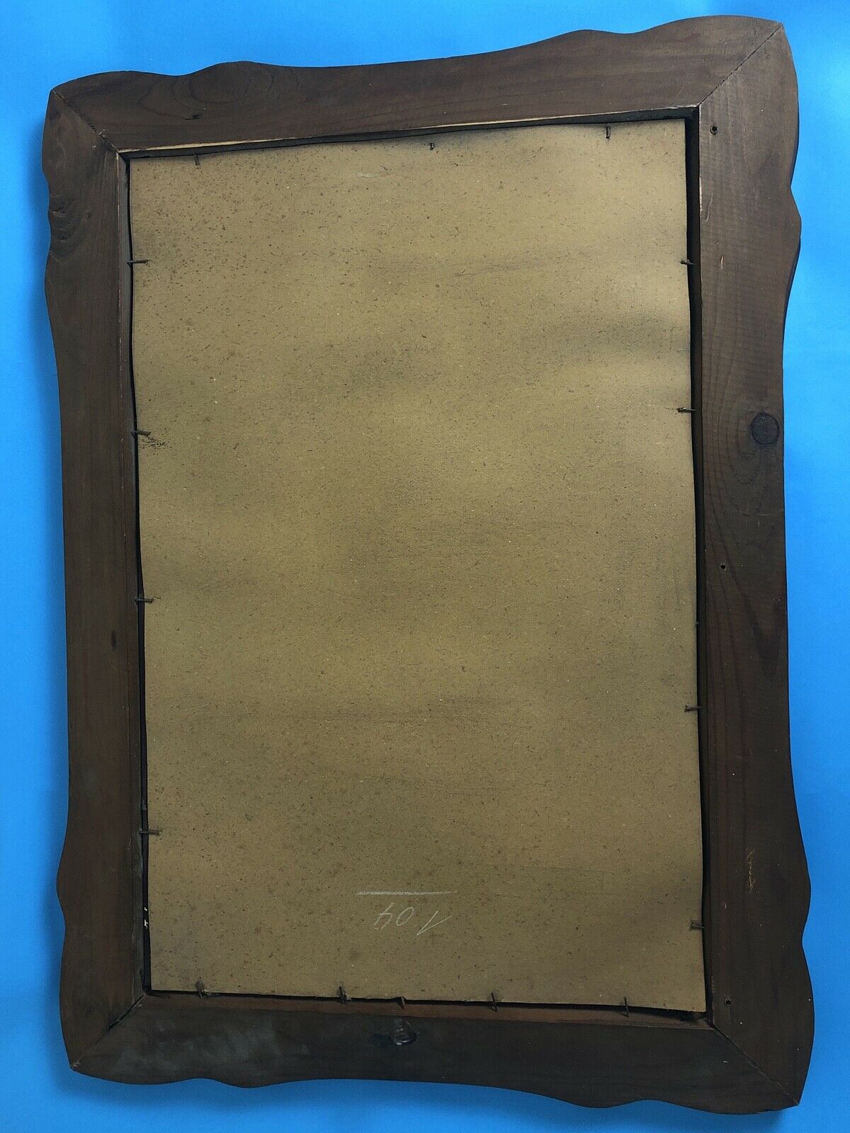 The 1950s - baroque rococo italian venetian mirror 75x55cm