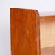 Mid-Century Bookcase in Oak with Glass Doors, 1950s