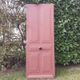Old solid wood entrance door H225xW86cm right-hand push
