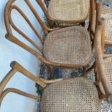 6 Thonet bistro chairs