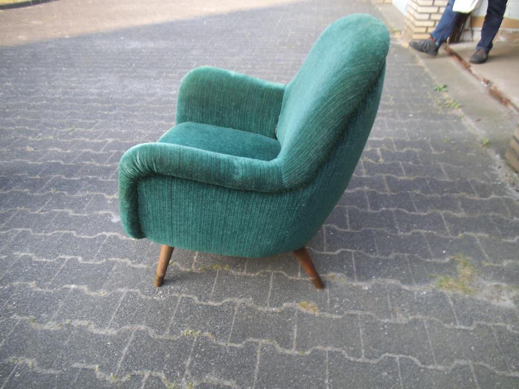 Sofa 2 places Egg 50s 60s