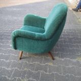 Sofa 2 places Egg 50s 60s