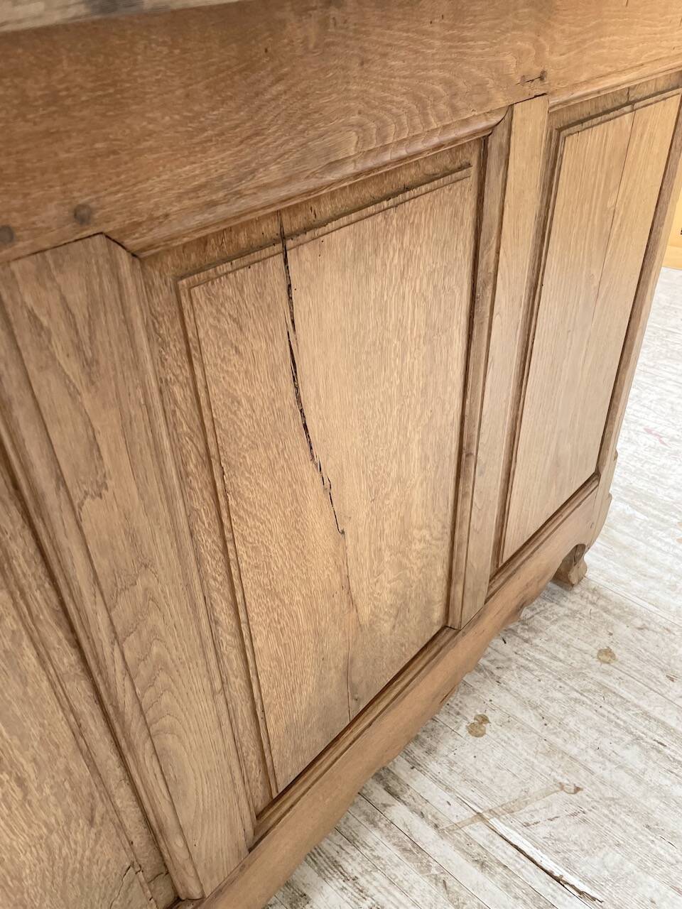 Comptoir en chêne XXL 260 cm