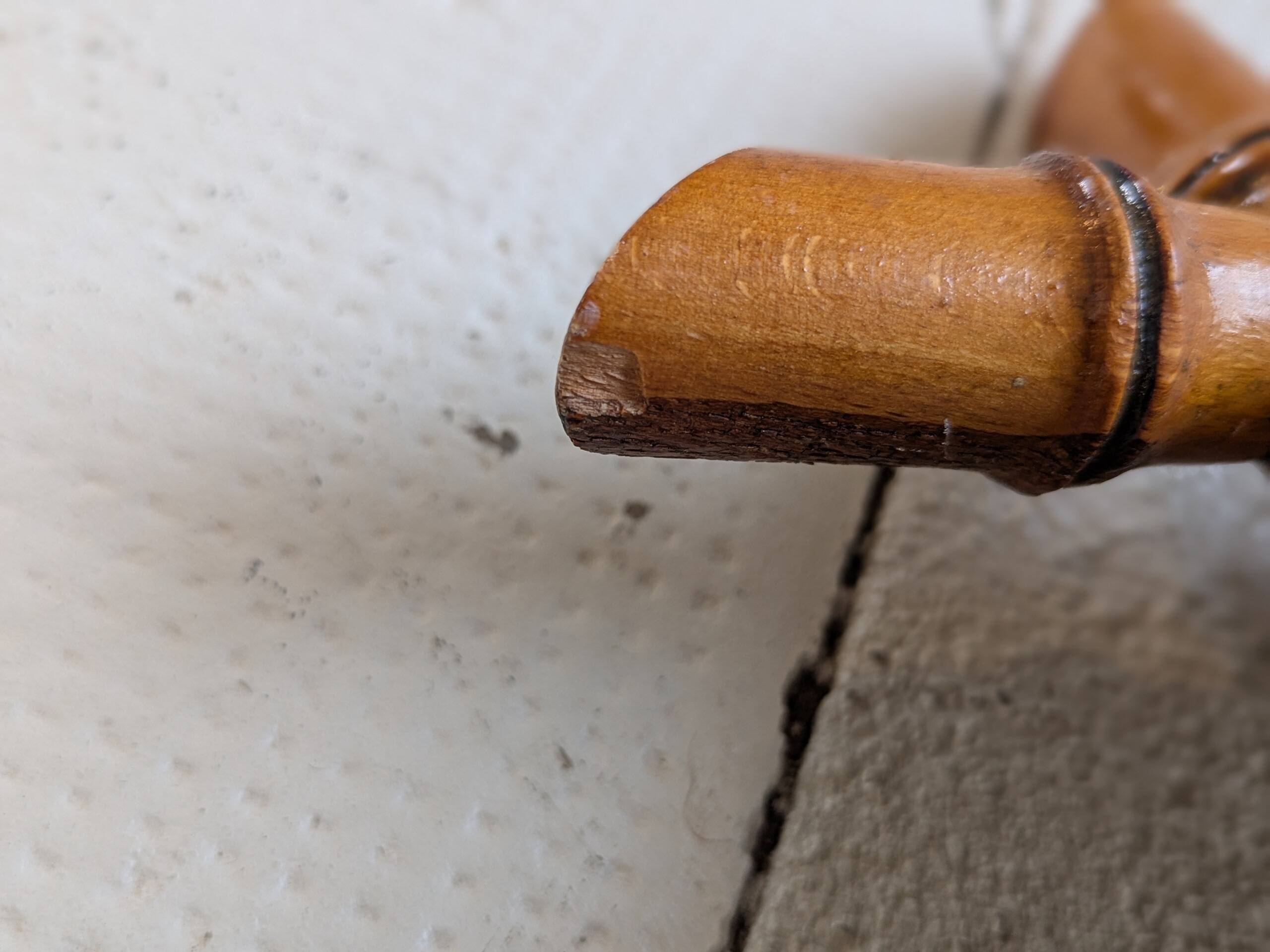 3 bamboo-look mirrors