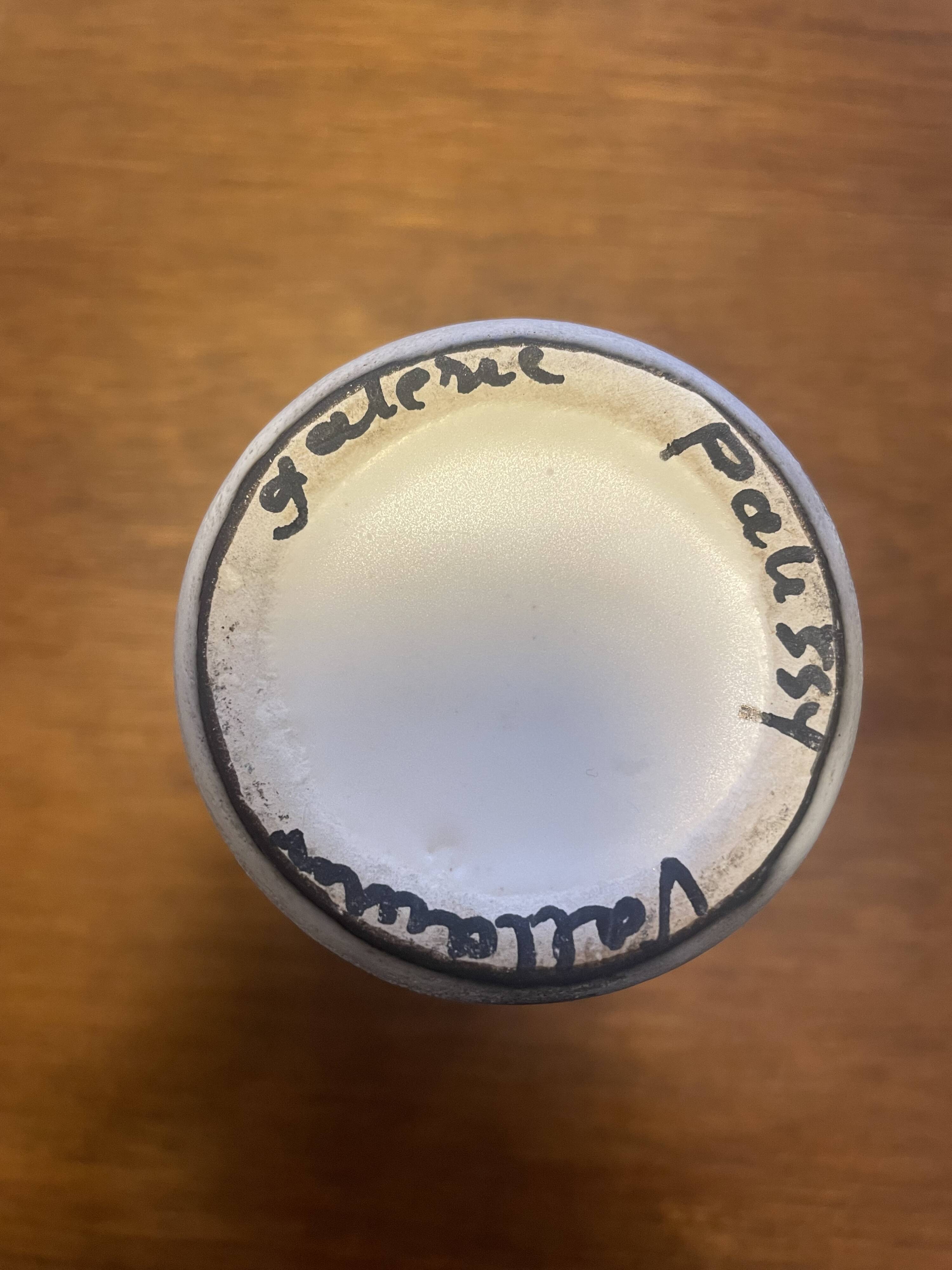 Henri Cimal juice glass Galerie Palissy Vallauris