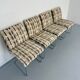 Set of 4 old Saporiti Italia chairs from the 1970s, Ernes design