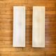Large pair of wall lights, light box, ceiling light in white plexiglass and neon tube LAMP-7393