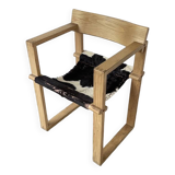 Oak chairs with armrests Ate Van Apeldoorn