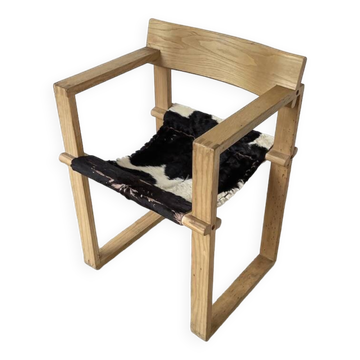 Oak chairs with armrests Ate Van Apeldoorn