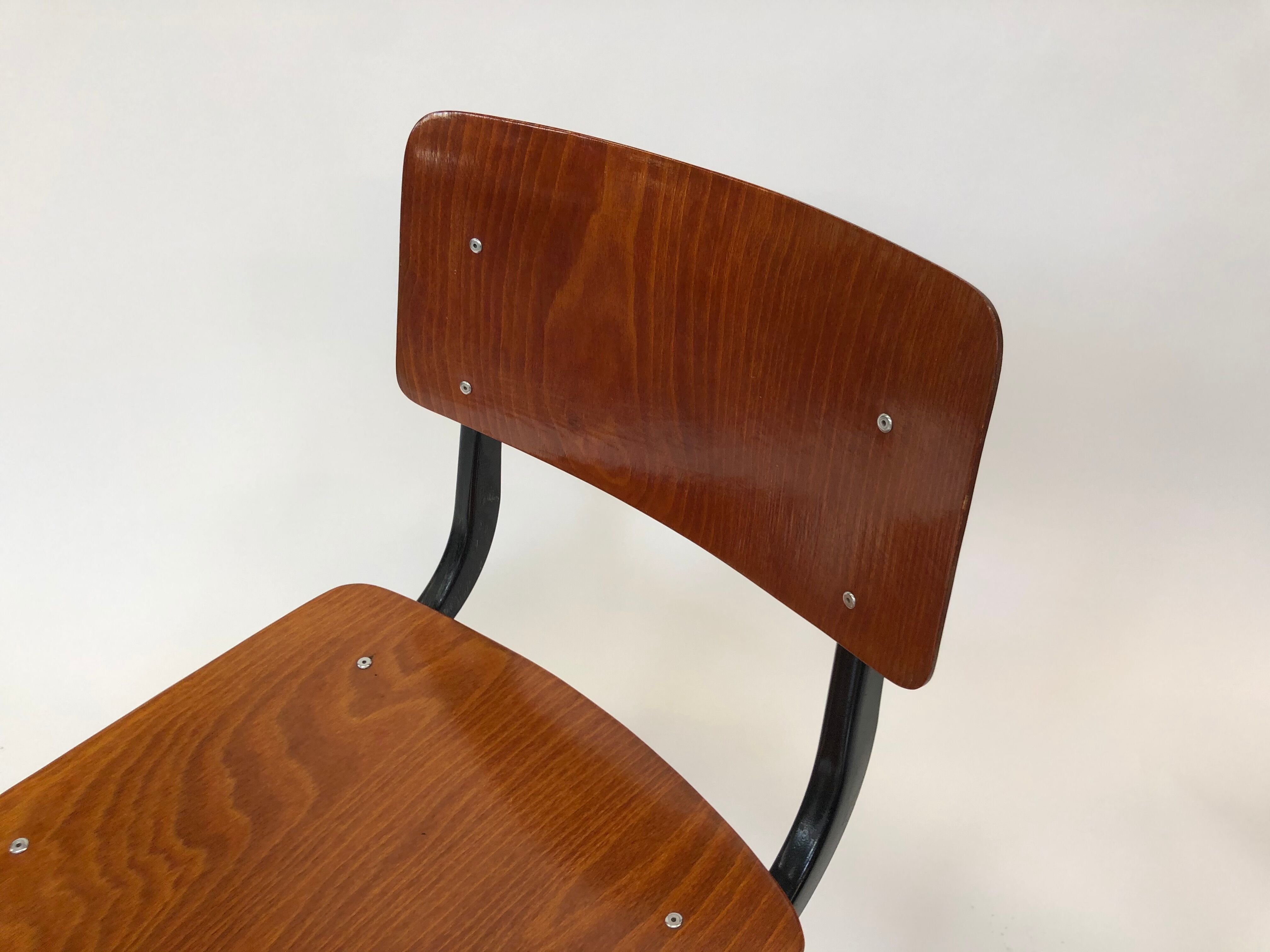 Eromes Marko vintage compass school chair
