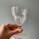 Set of 6 Arques crystal water glasses
