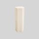 Vintage Travertine Pedestal, 1980s.