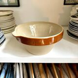 Medium enamelled stoneware bowl