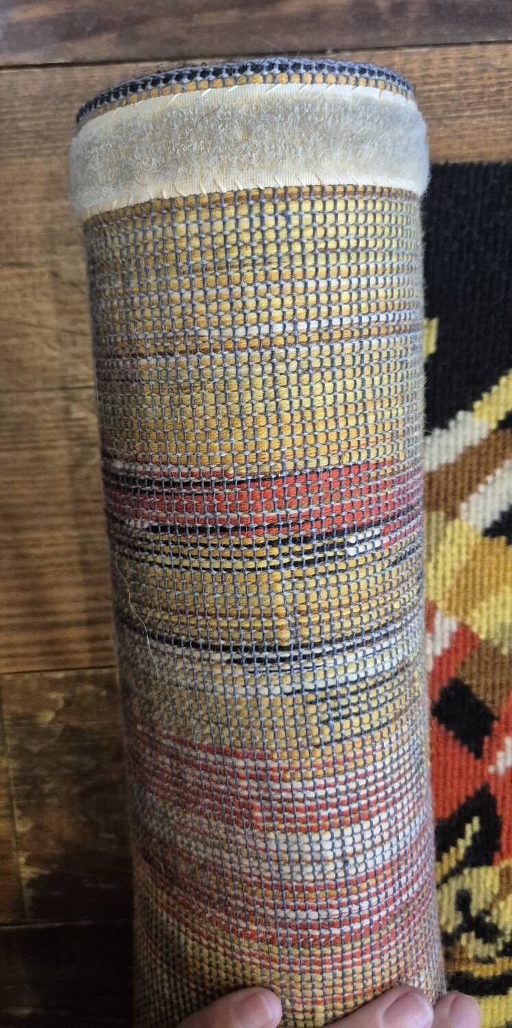 Tapisserie d'Aubusson "Aurore" en pure laine Jean Claude Bissery