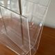 Vintage Plexiglas magazine holders from the 70s and 80s