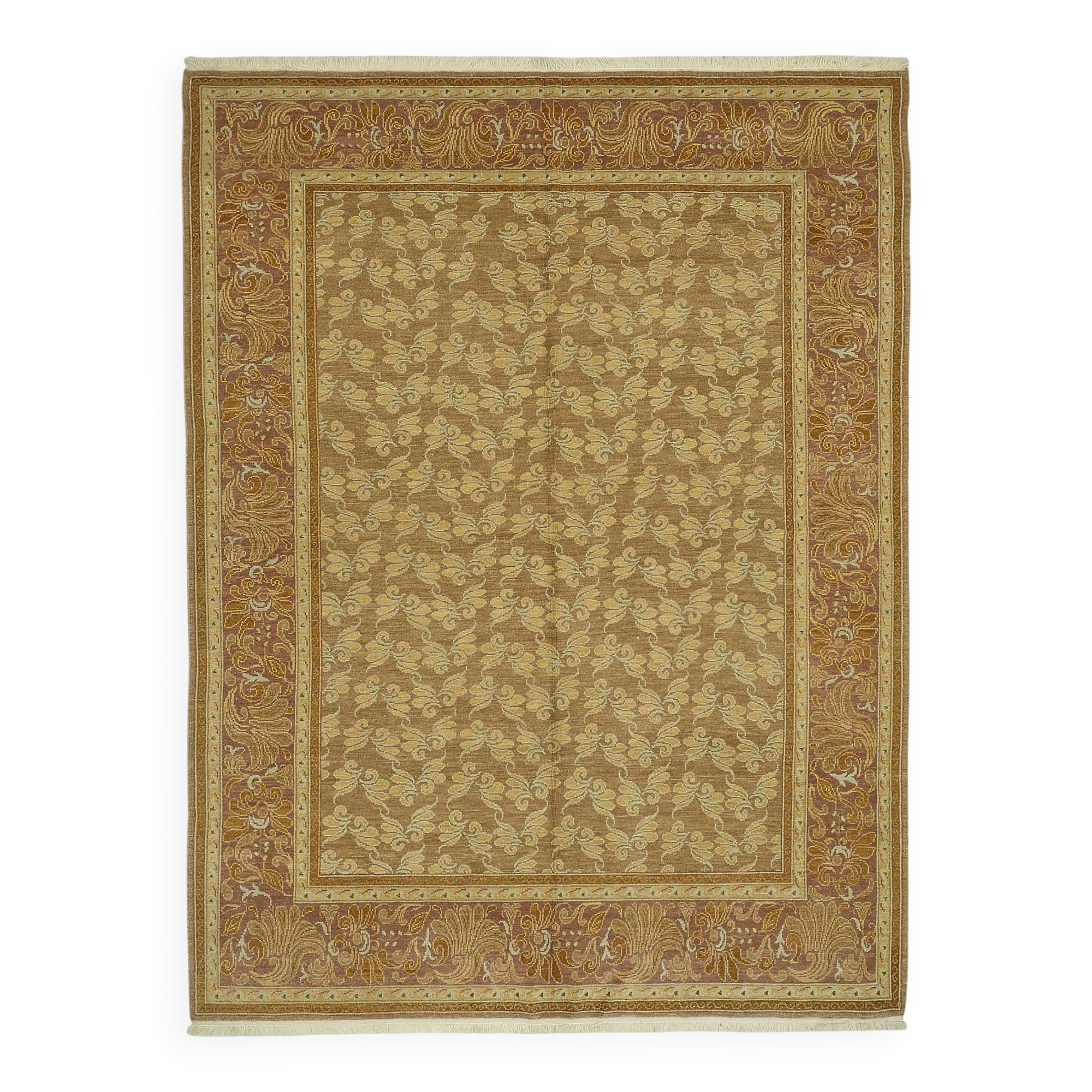Turkish Handknotted Wool Oushak Rug 250 cm x 330 cm