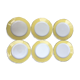 Yellow plates Lunéville