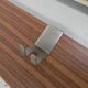 Vintage wall coat rack with 8 hooks and mirror
