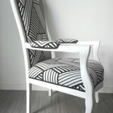 Voltaire armchair fully restored