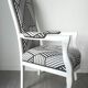 Fauteuil Voltaire entièrement restauré
