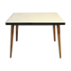 Dining table kitchen formica compass legs 50 60