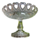 Glass fruit bowl, pressed mould, centre table, seasonal fruits.